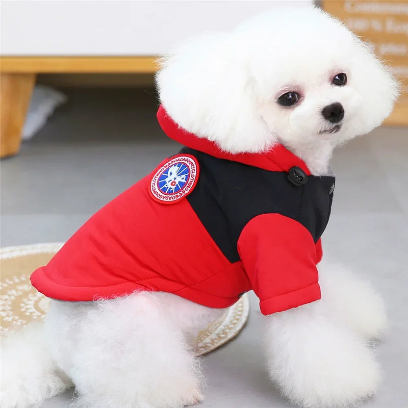 Mono de Invierno Acolchado para Perros Pequeños