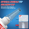 A special needle tip sealing cap for All-Purpose Cyanoacrylate Adhesive Super Glue shown in various forms.