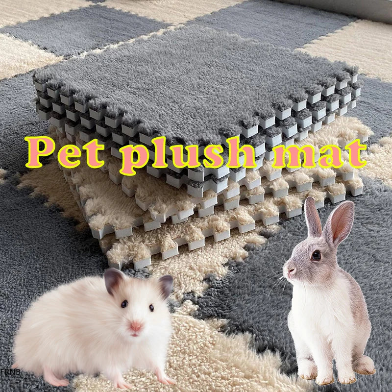 Small Pet Warming Mat – Soft EVA Foam Sleeping Pad for Guinea Pigs, Hamsters & Rabbits