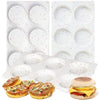 Non-Stick Silicone Egg & Muffin Molds for Breakfast Sandwiches and Tart Baking