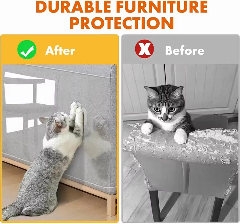 Ruban Anti-Griffures Transparent pour Chats