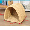 Handwoven Natural Straw Rabbit Grass Mat for Small Pets