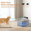 Wireless Cat Water Fountain with Infrared Sensor and 2600mAh Battery