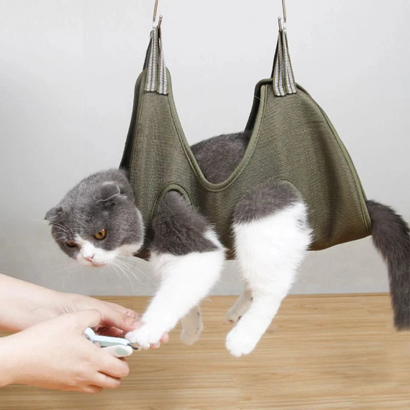 Pet Grooming Hammock for Small Dogs and Cats