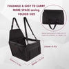 Foldable Car Dog Seat for Small Dogs – Portable Travel Booster with Safety Belt