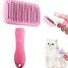 Self-Cleaning Pet Grooming Brush