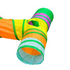 Foldable Cat Play Tunnel with S-Shaped Design