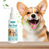 2-in-1 Pet Dental Spray for Fresh Breath & Tartar Control