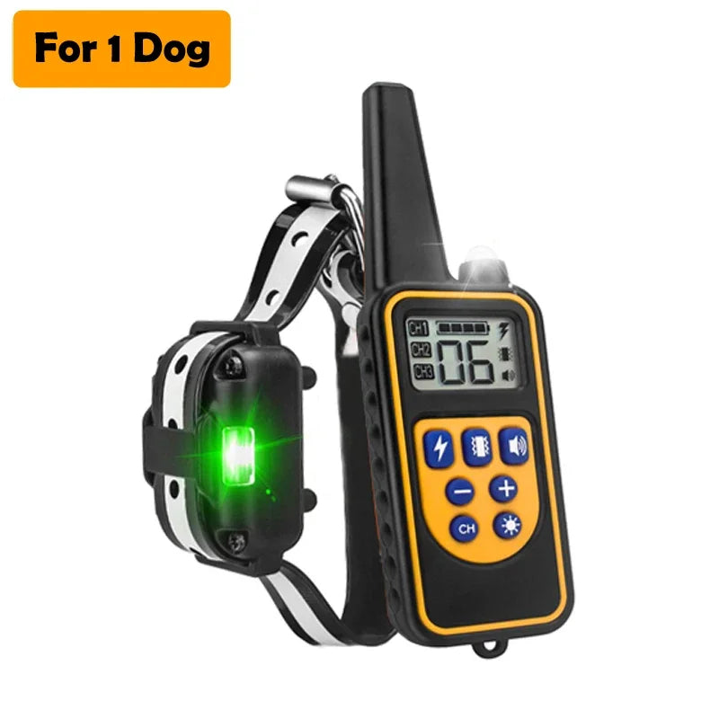 Rechargeable Dog Training Collar with Remote Control