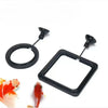 Anneau d'alimentation pour aquarium avec ventouse