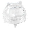 Bac à sable transparent pour hamster