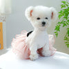 Tutu Princess Dog Dress with Lace Trim