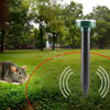 Solar Powered Ultrasonic Pest Repeller for Yard and Garden