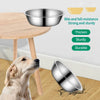 Stainless Steel Pet Food Bowl for Dogs and Cats