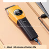 Professional Cordless Pet Grooming Clipper with LED Light and 6 Guide Combs