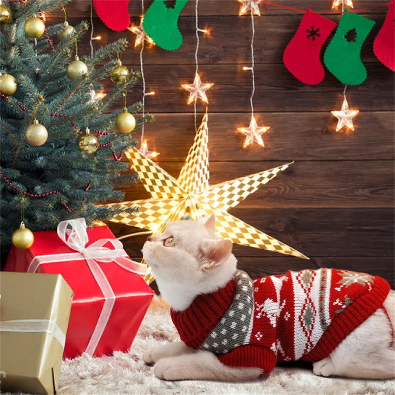 Cute Cat Sweater Costume for Cats