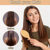 Natural Bamboo Air Cushion Scalp Massage Hair Brush – Detangling & Anti-Static