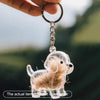 Porte-clés Souvenir de Poils d'Animal
