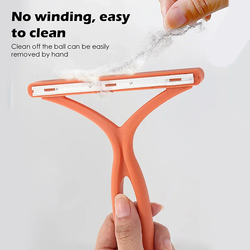 2-in-1 Double-Sided Pet Hair Remover & Fabric Shaver