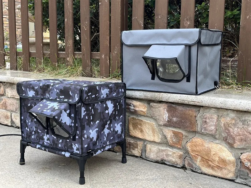 Abri Extérieur Chauffé et Imperméable pour Chat