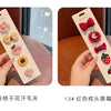Adorable Flower Snap Clips for Baby Girls (Set of 6)
