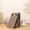 Griffoir interactif pour chat avec balle rotative