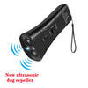 Ultrasonic Dog Repeller with LED Flashlight - 3 in 1 Bark Deterrent