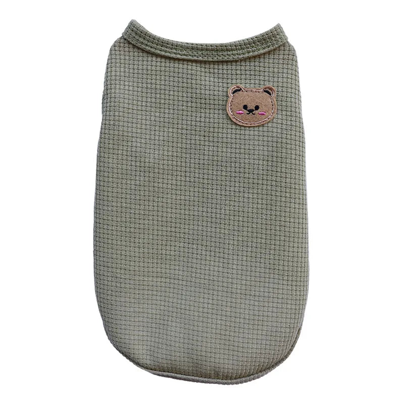 Breathable Cotton Pet Vest for Small Dogs & Cats