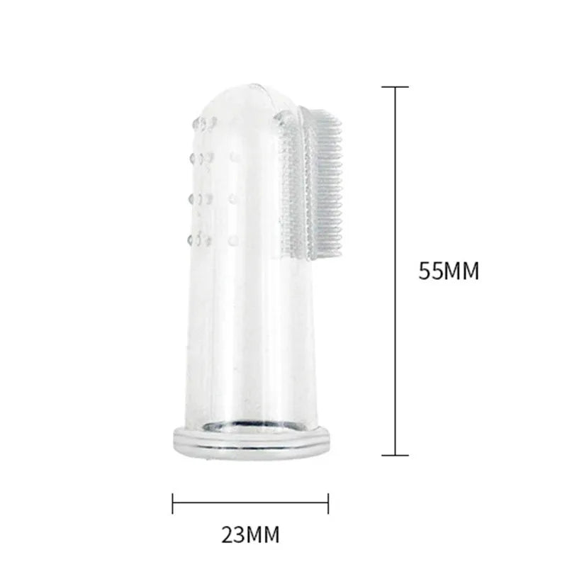 Silicone Fingertip Toothbrushes for Pets