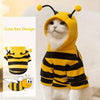 Adorable Bee Pet Hoodie for Small Dogs and Cats