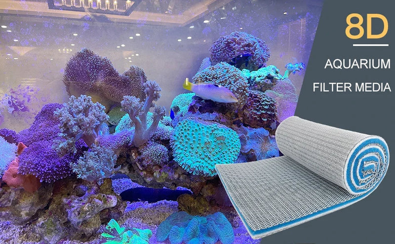 8-stufiger Aquarium-Schwammfilter mit Denitrifizierer