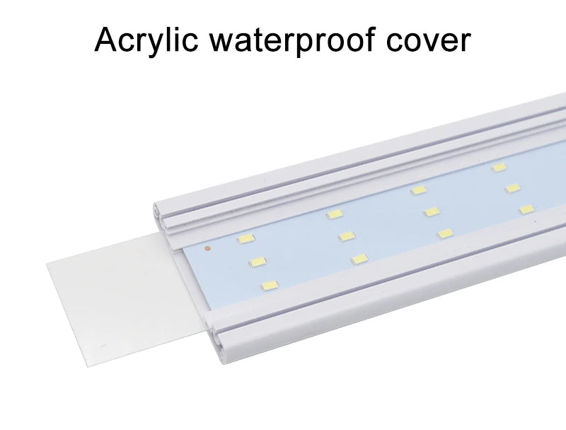 Lampe LED à clipser pour aquarium : poissons et plantes