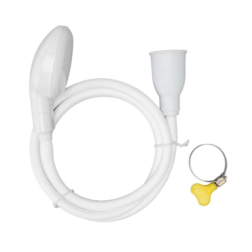 Pet Bath Shower Sprayer with Adjustable Flow and Extended Hose