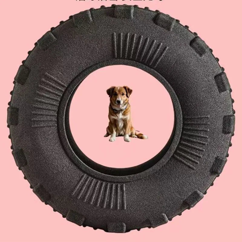 Durable Rubber Chew Toy for Large & Medium Dogs