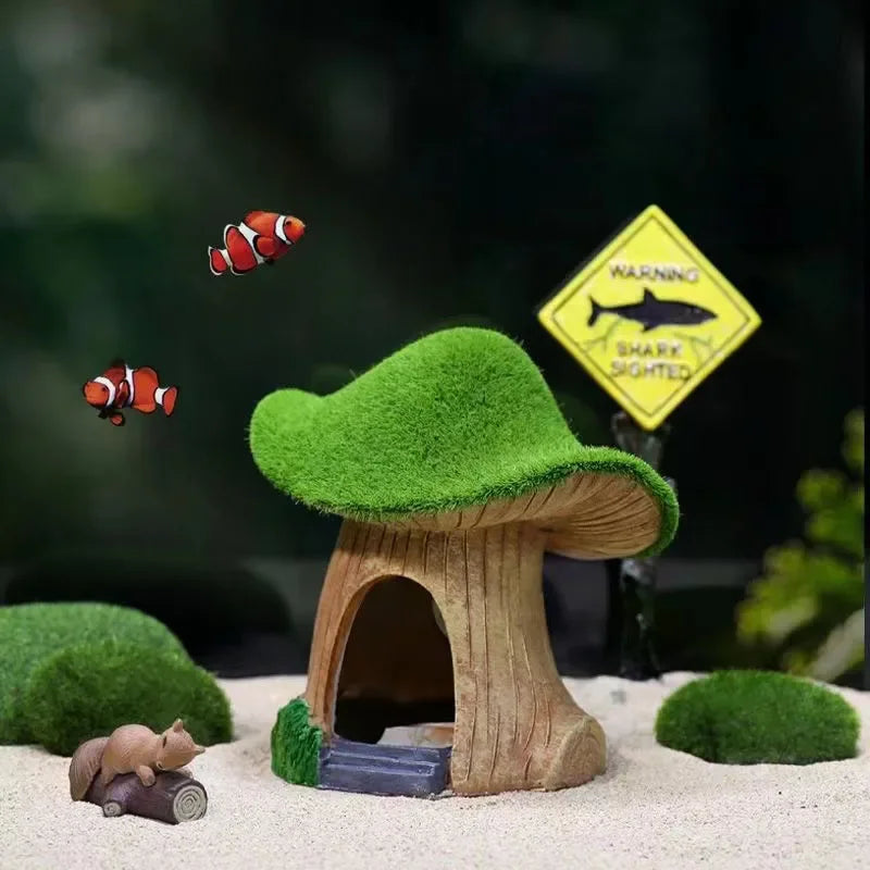 Resin Aquarium Hideout for Shrimp and Small Fish