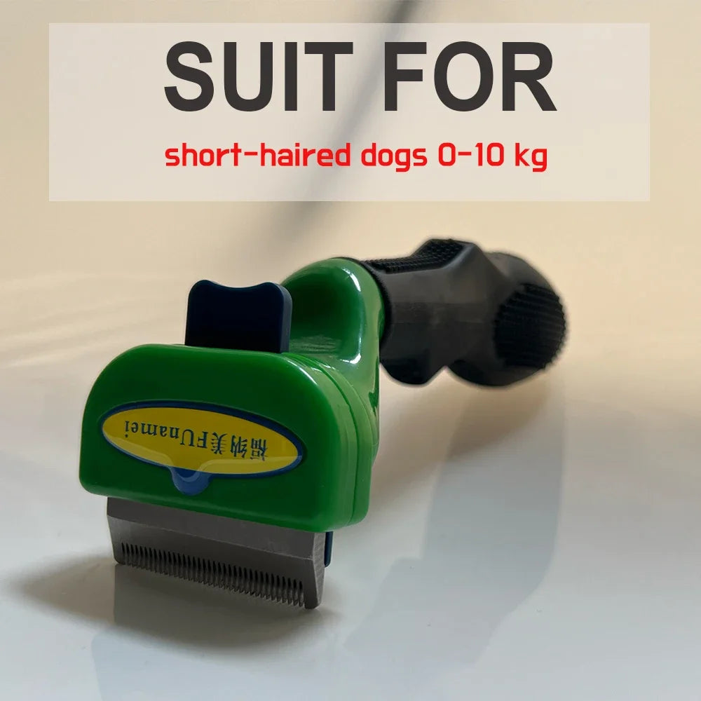 Pet Deshedding Brush for Dogs and Cats – Removes Loose Fur and Tangles