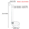Acrylic Aquarium Fish Feeder with Transparent Tube