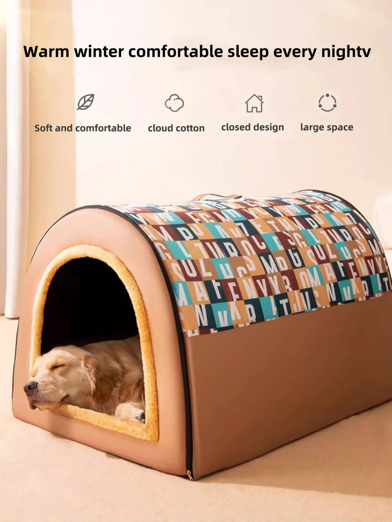 Abri pour chien isolé toutes saisons