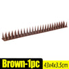 Bendable Bird Repellent Spikes for Outdoor Pest Control