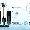 Filtre Submersible 3-en-1 Silencieux pour Aquarium