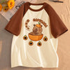 Camiseta Gráfica de Capibara