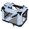 Transportín Plegable para Mascotas con Interior Acolchado