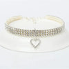 Love Water Drop Diamond Pet Necklace for Cats and Dogs