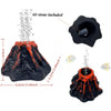 Mini Resin Aquarium Volcano Air Bubbler with Oxygen Stone