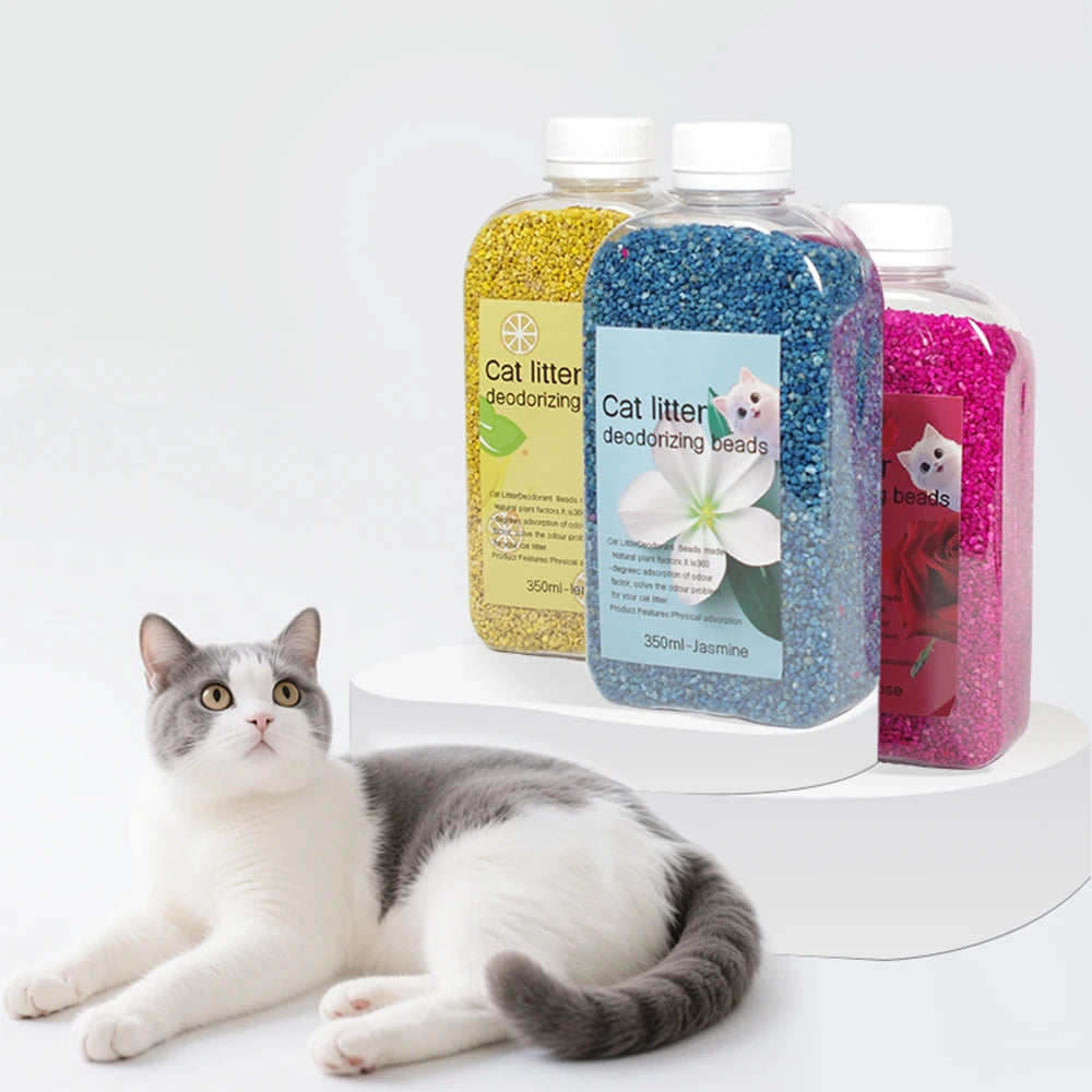 Cat Litter Deodorizing Beads – Long-Lasting Odor Control