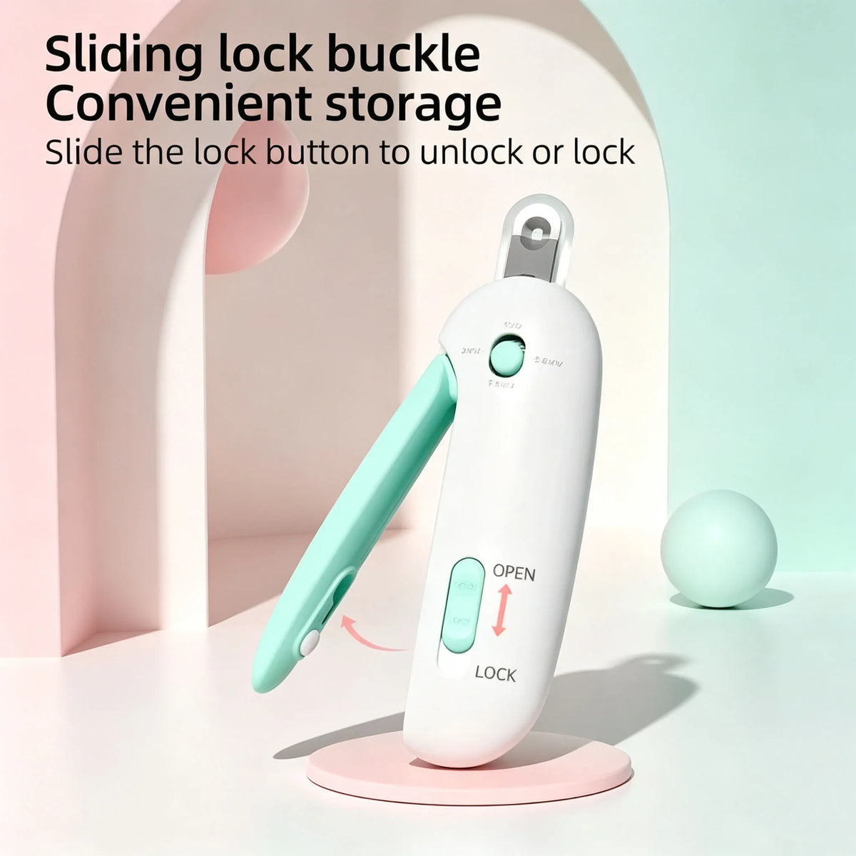 Adjustable Pet Nail Clipper for Cats and Dogs