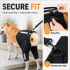 Dog Rear Leg Support Harness with Padded Lift Handle and Reflective Strips