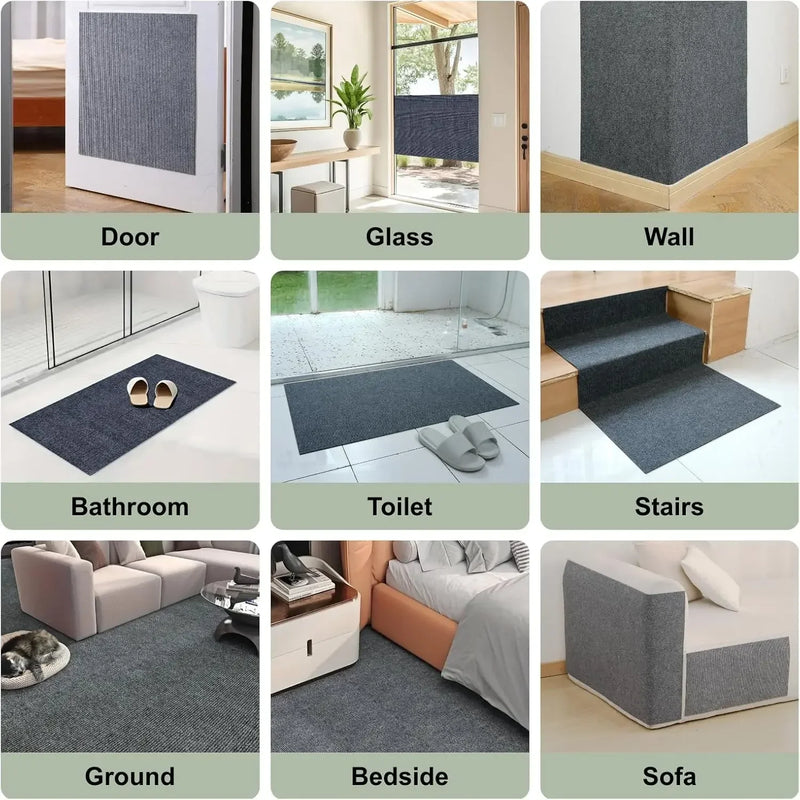 Tapis Anti-Dérapant pour Griffoir de Chat - Protection Meubles