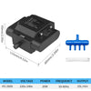 4-Outlet Aquarium Air Pump with Adjustable Oxygen Flow for Fish Tanks and Hydroponics