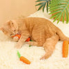 Juguete para Mamar de Gato con Forma de Zanahoria